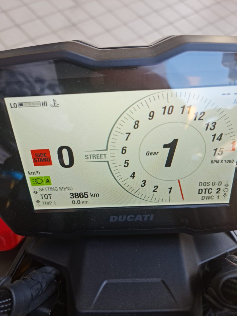 Ducati Streetfighter V4s Rossa Chilometri