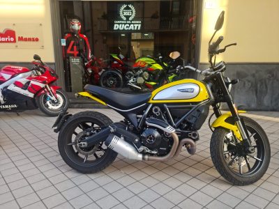 Ducati Scrambler icon giallo usato